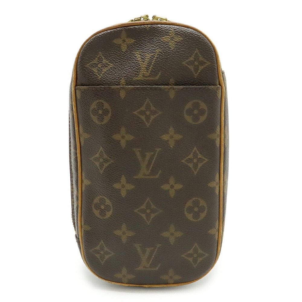 LOUIS VUITTON Authentic Black Monogram Pochette Mini Bag - Picture 2 of 8